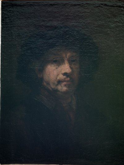 Selbstporträt, ca. 1655 von Rembrandt van Rijn